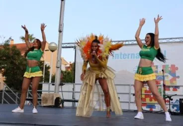 Actuación de Brasil en el Festival Internacional de Xàbia