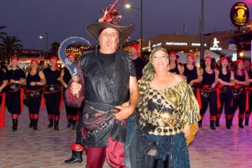 Capitanes 2025 de la Filà Pirates de Sant Jaume