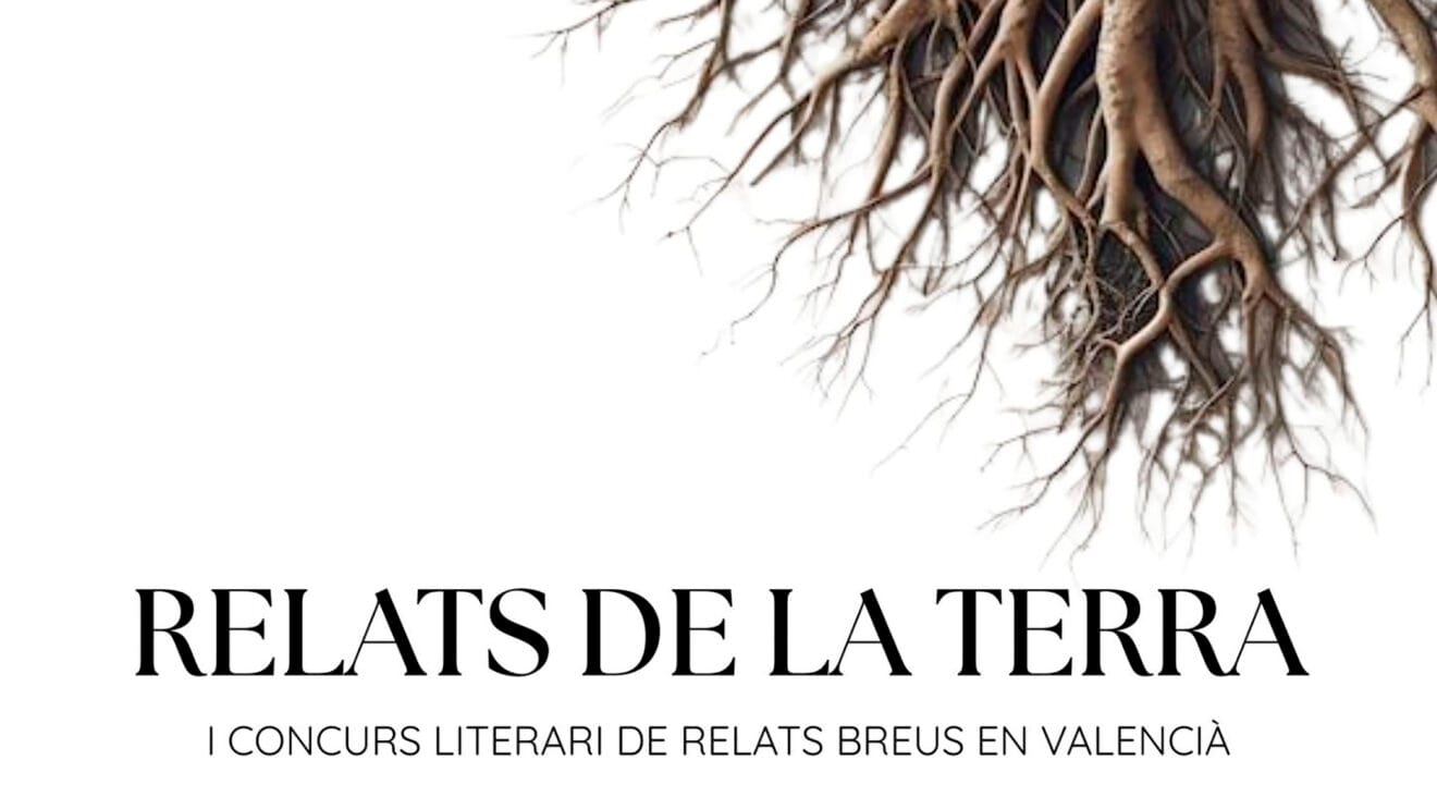 Cartel del primer 'Relats de la Terra', el nuevo concurso literario de Xàbia en valencià
