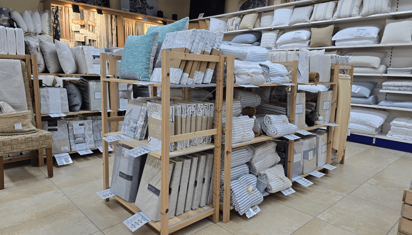 Cojines y textiles de calidad a un solo paso