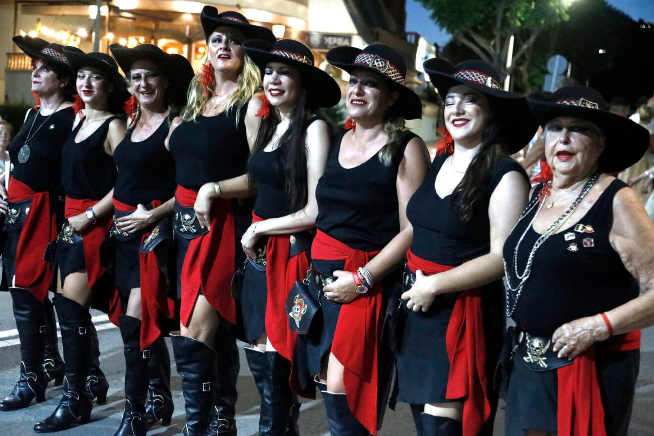 Filà Pirates Berberisques de Dénia en el desfile Moros i Cristians Xàbia 2025