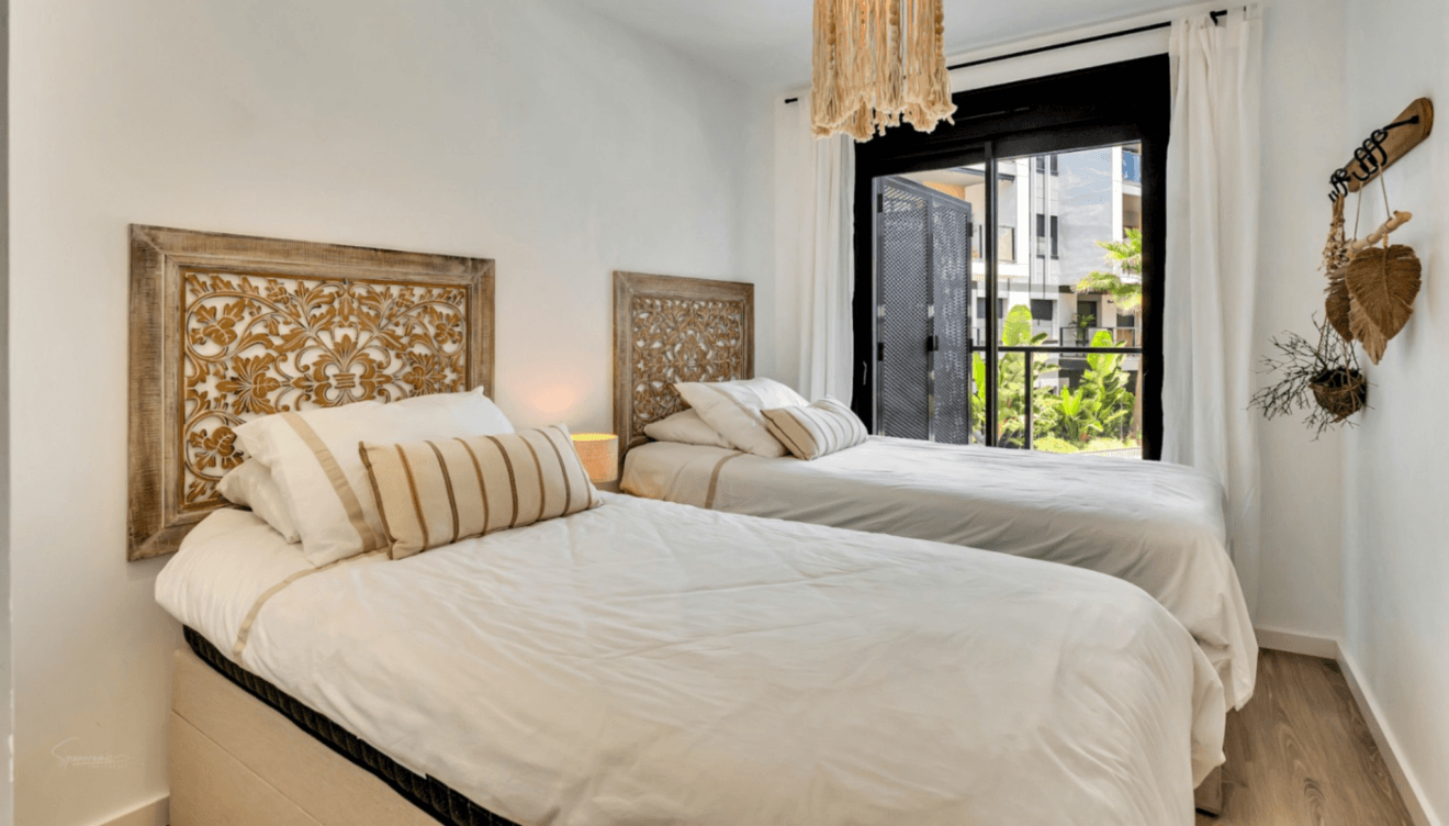 Dormitorio doble para invitados