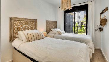 Dormitorio doble para invitados