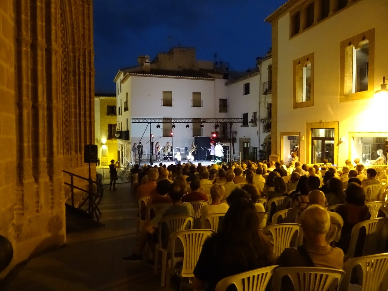 Público en los conciertos de Música a l'Estiu