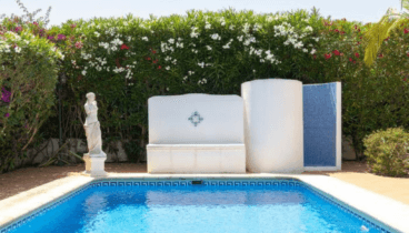 Ducha exterior ideal para los días de verano