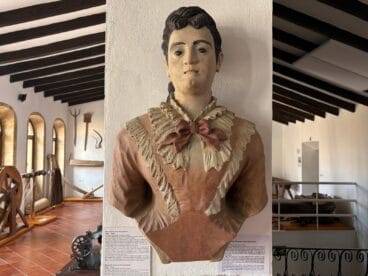 El comercio de la pasa en Xàbia. Mascarón del ‘Pepe Tono’ en el Museu de Xàbia