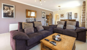 Espacio abierto y luminoso para compartir en familia