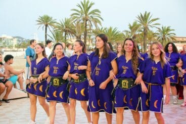 Filà Xibia en el desfile del Arenal