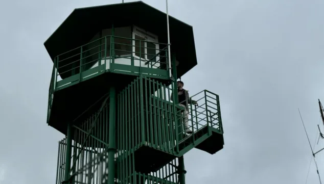 Imagen: Infraestructura de vigilancia en montes valencianos