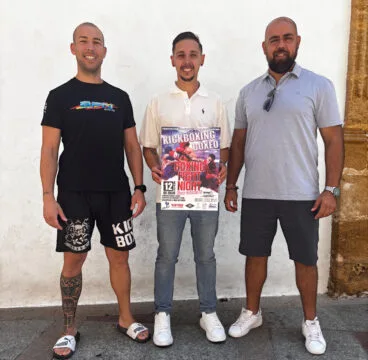 Organizadores de la velada de boxeo