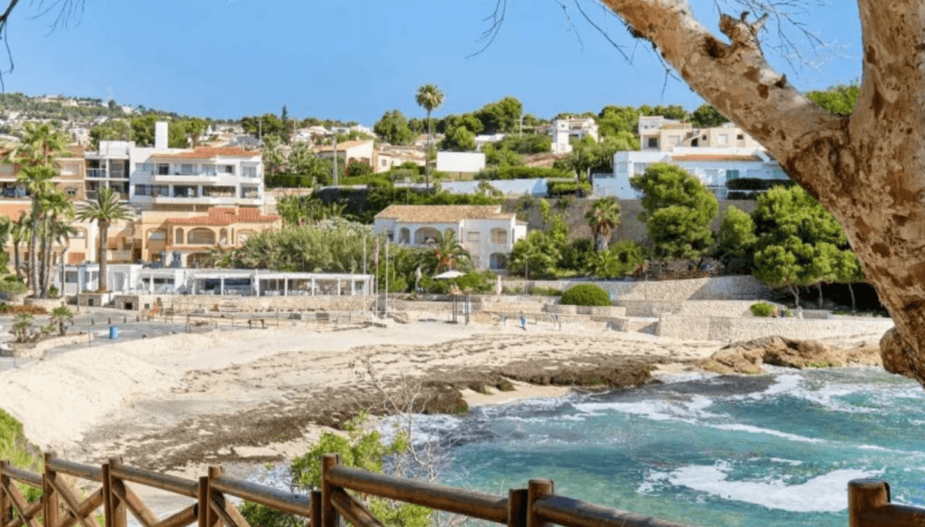 Preciosas vista a la Cala de Benissa