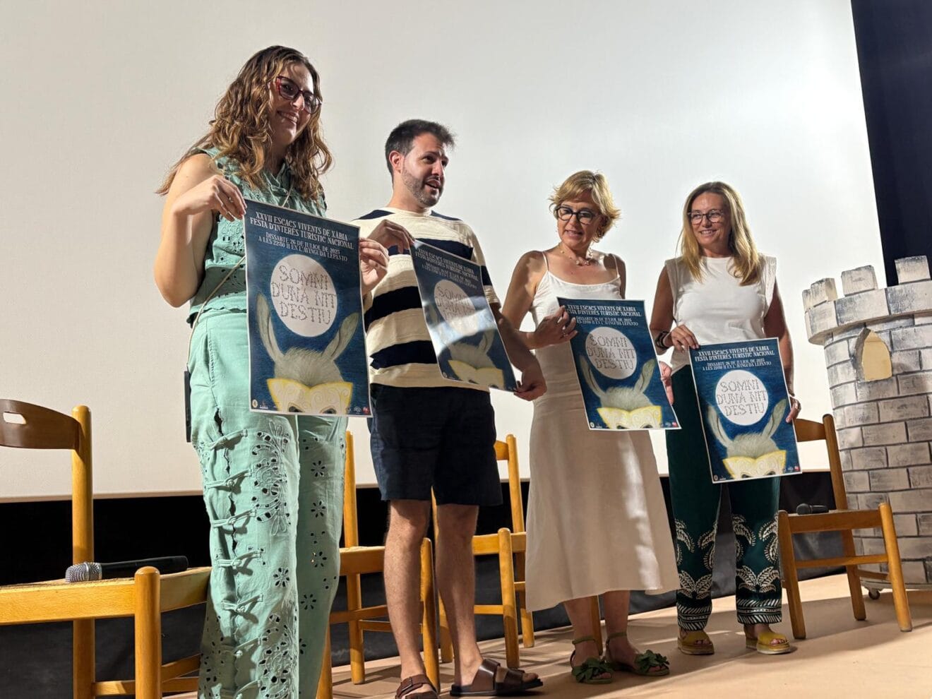 Presentación de los 30 años de Ajedrez Viviente Xàbia