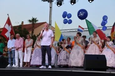 Raúl de Lope, director del Festival durante la inauguración