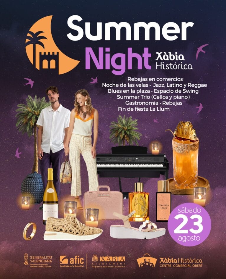 Summer Night Xàbia Histórica 23 de agosto