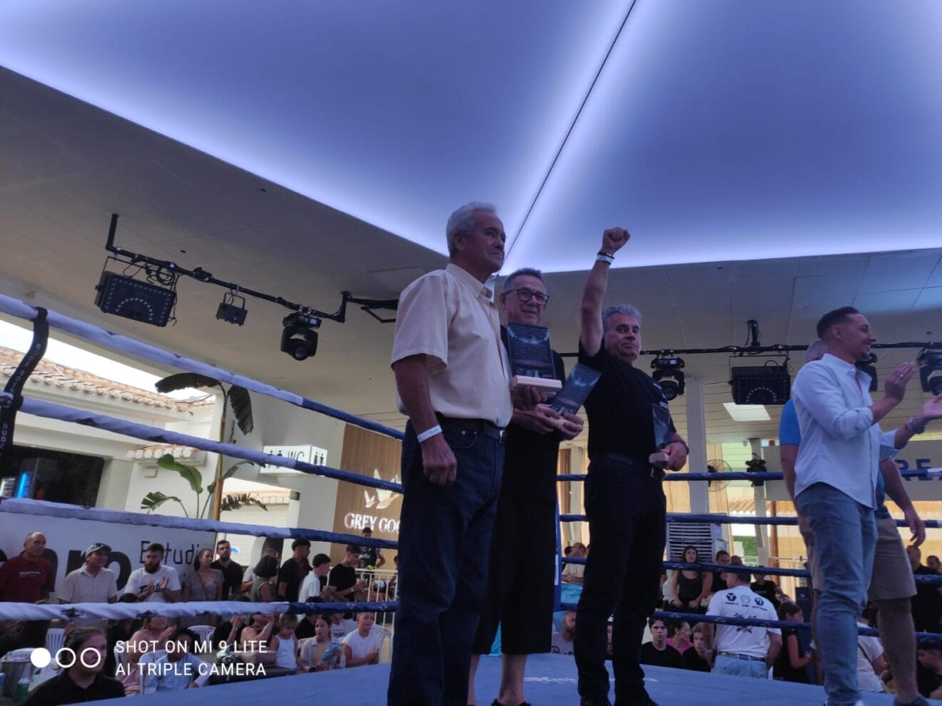 Velada de boxeo y Kickboxing en Xàbia. Homenaje a los primeros boxeadores de Xàbia