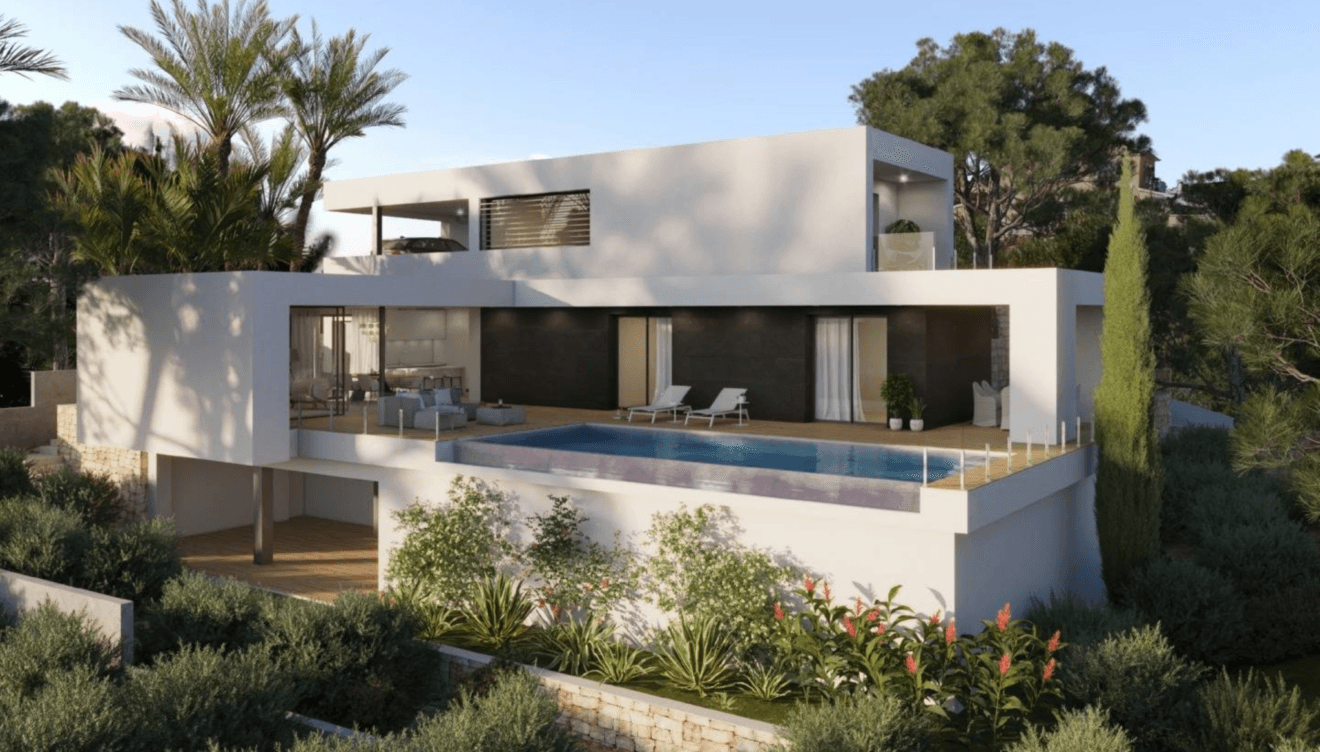 Villa de lujo en la Cumbre del Sol con diseño contemporáneo
