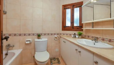 Baño completo en villa para vacaciones con familia o amigos