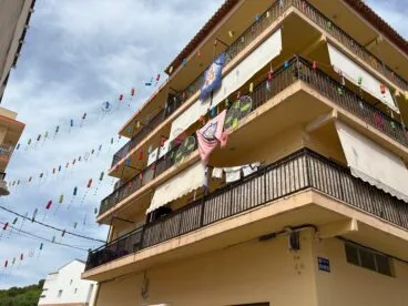 Decoración de la calle Magallanes en Duanes de la Mar