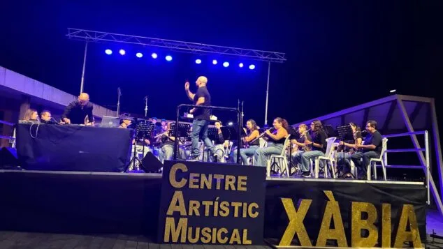 Imagen: Concierto de Bandtrónica en Xàbia