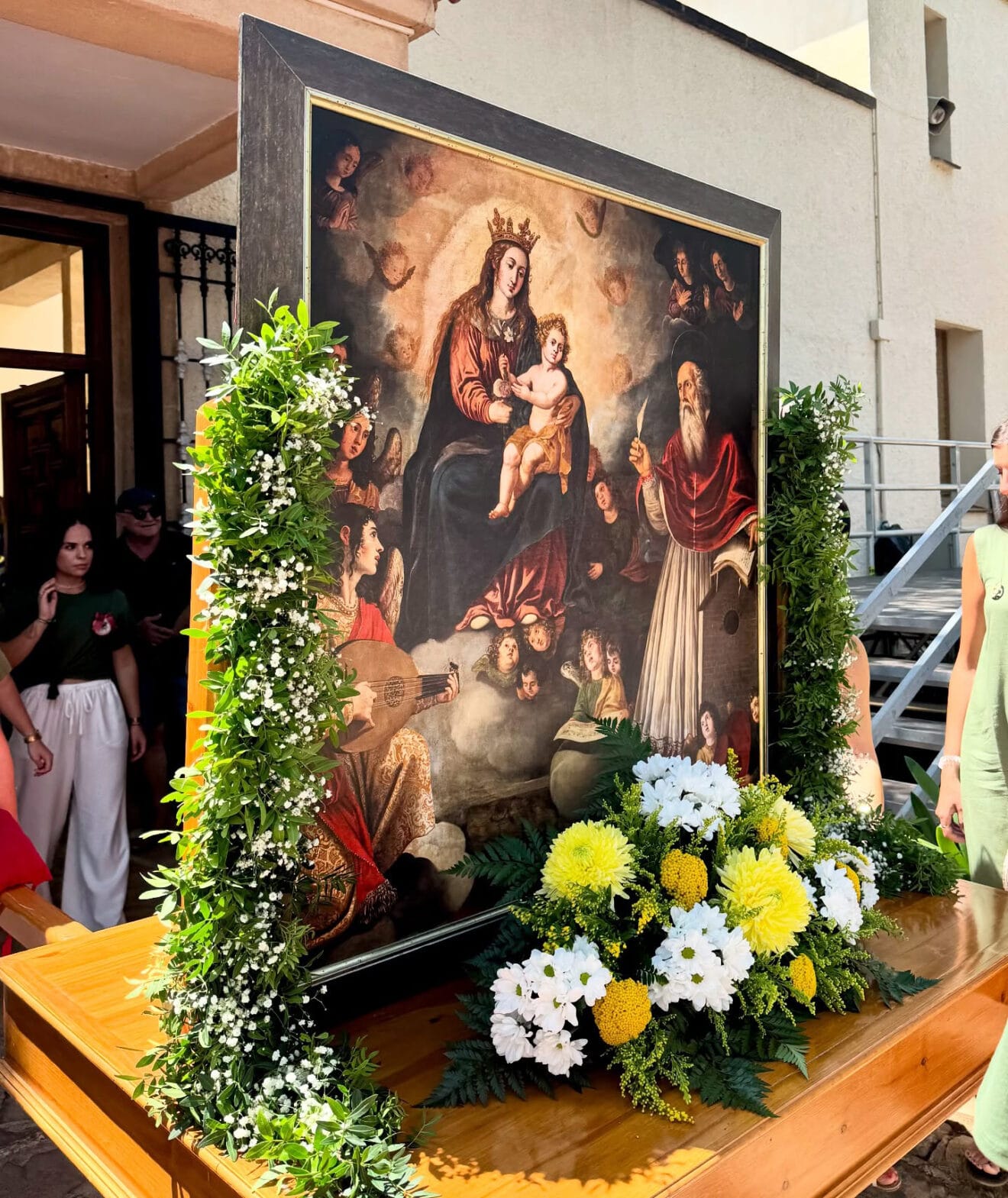 Cuadro Virgen de los Ángeles