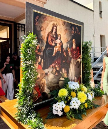 Cuadro Virgen de los Ángeles