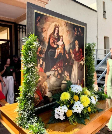Cuadro Virgen de los Ángeles