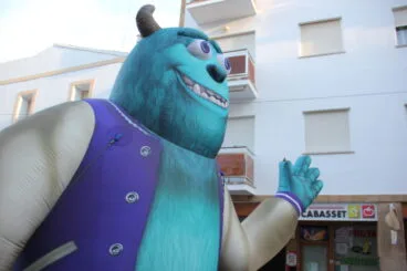 Desfile de carrozas de las fiestas de Loreto de Xàbia (1)