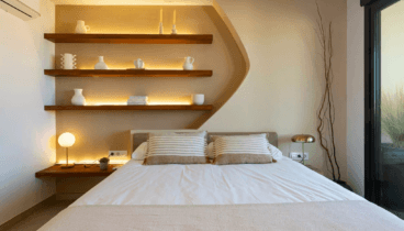 Dormitorio principal con armarios