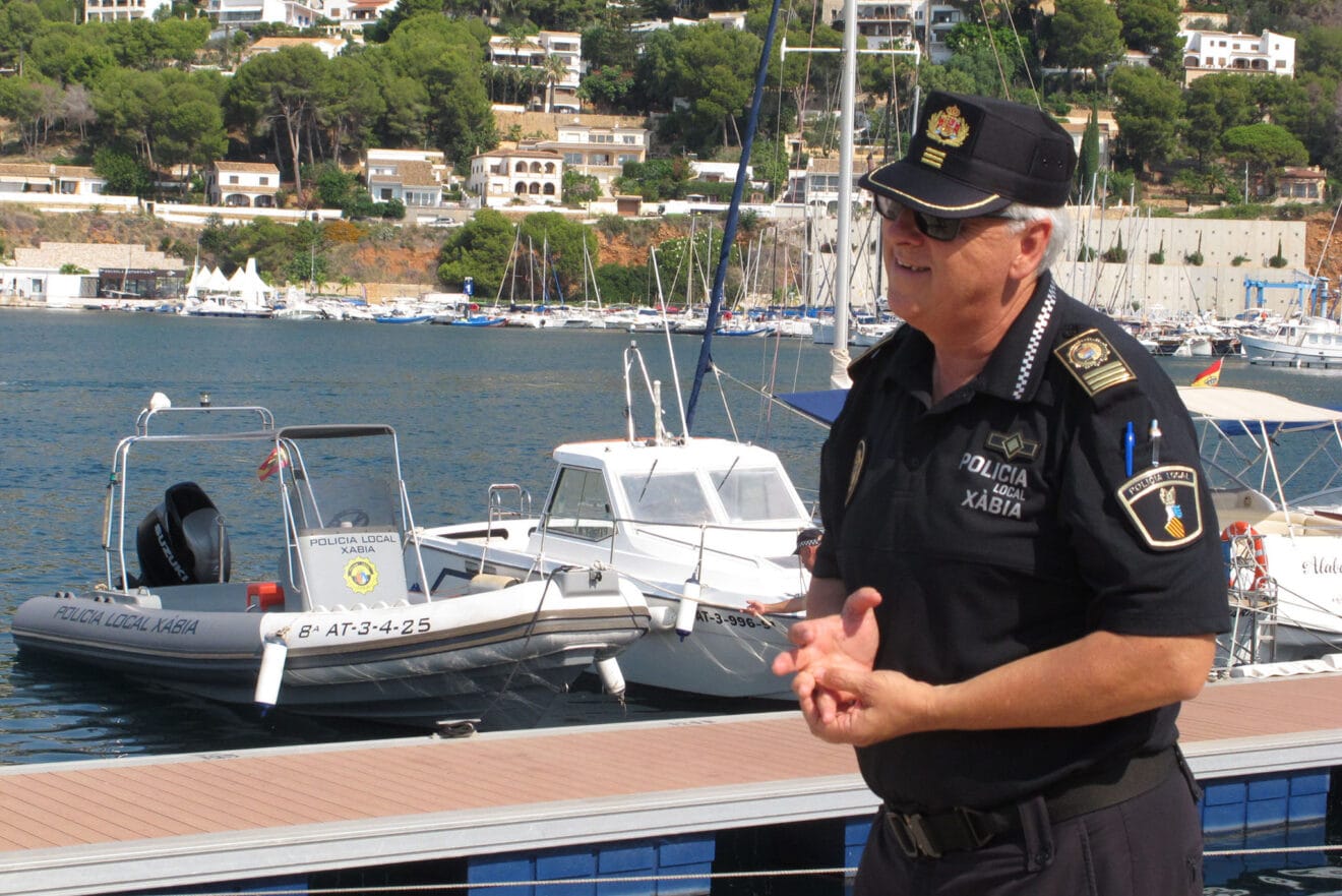 Nueva embarcación de la Policía Local de Xàbia 01