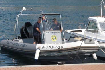 Nueva embarcación de la Policía Local de Xàbia 02