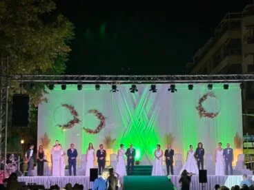 Mayorales de Loreto 2025 en el acto de presentación de fiestas