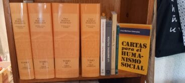 Tomos de los libros de Humanismo Cristiano