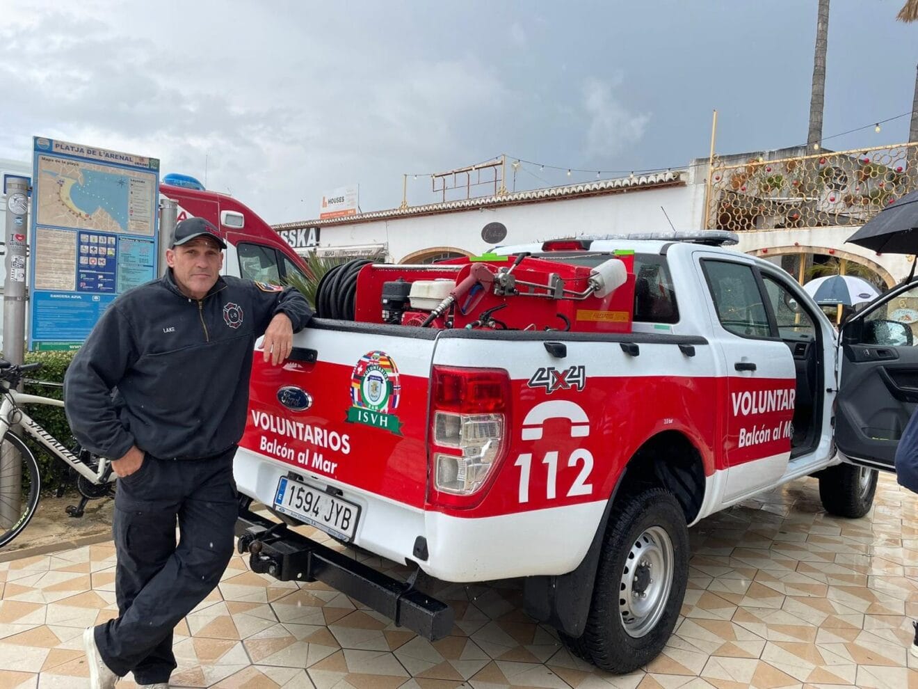 Adam, el bombero neoyorkino