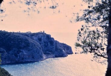 La zona de Ambolo con la torre al fondo en los años 60 | Foto AMX