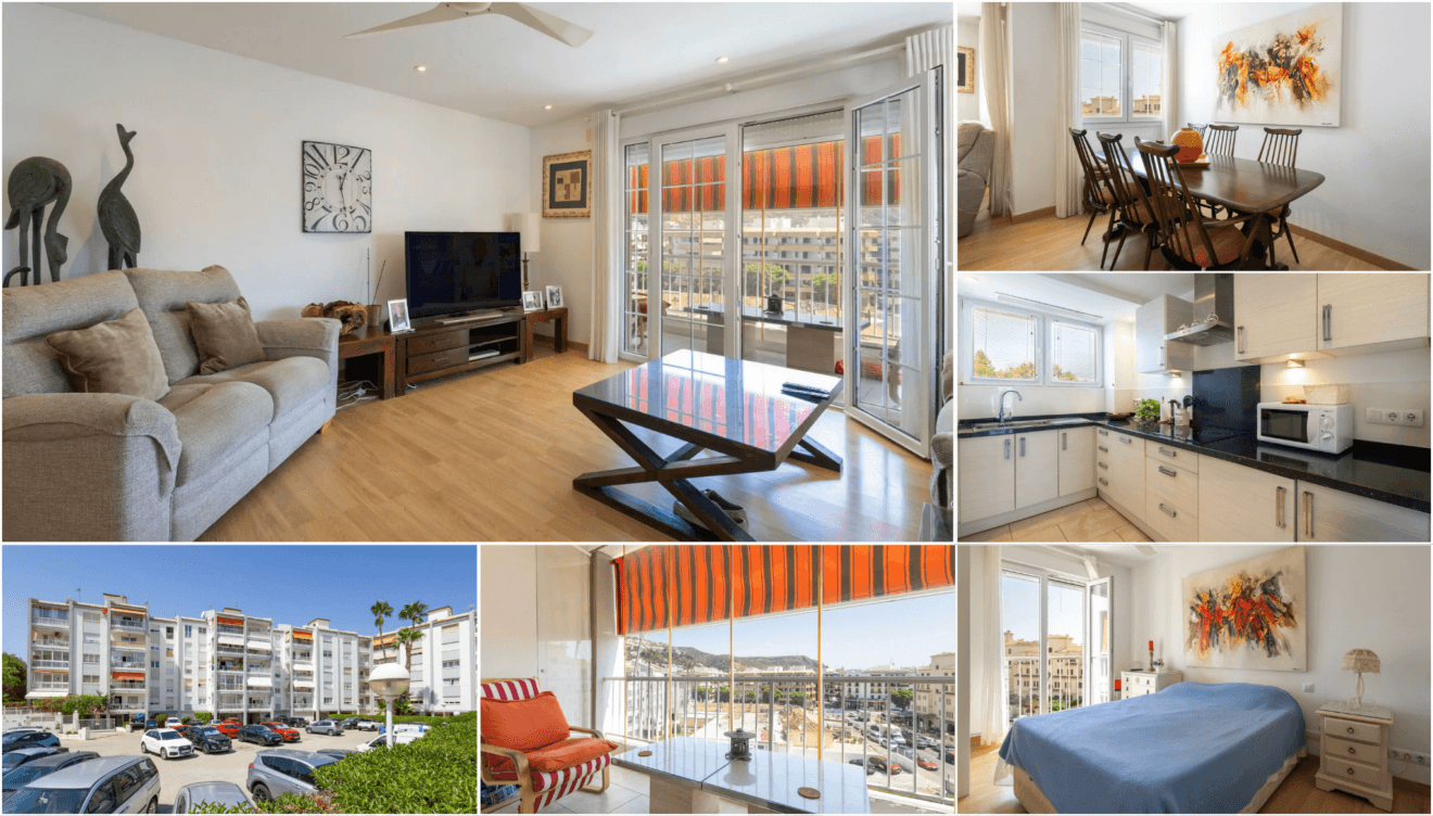 Así es el exclusivo ático en venta en el puerto de Jávea tres habitaciones, amplio y luminoso