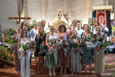 Ofrenda a la Virgen de Loreto