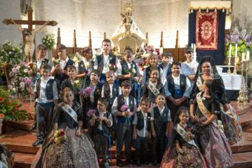 Ofrenda a la Virgen de Loreto