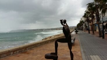 Día nublado en Xàbia