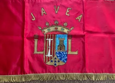 Estandarte de la Cooperativa ‘Jesús Nazareno’ de Jávea. Años 60. Colección particular