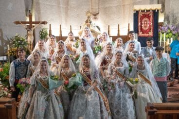 Ofrenda a la Virgen de Loreto