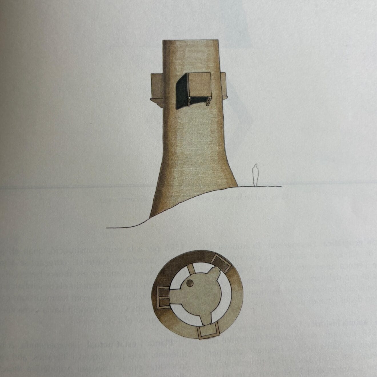 Plano de la torre del Portitxol o Cap Prim de Xàbia