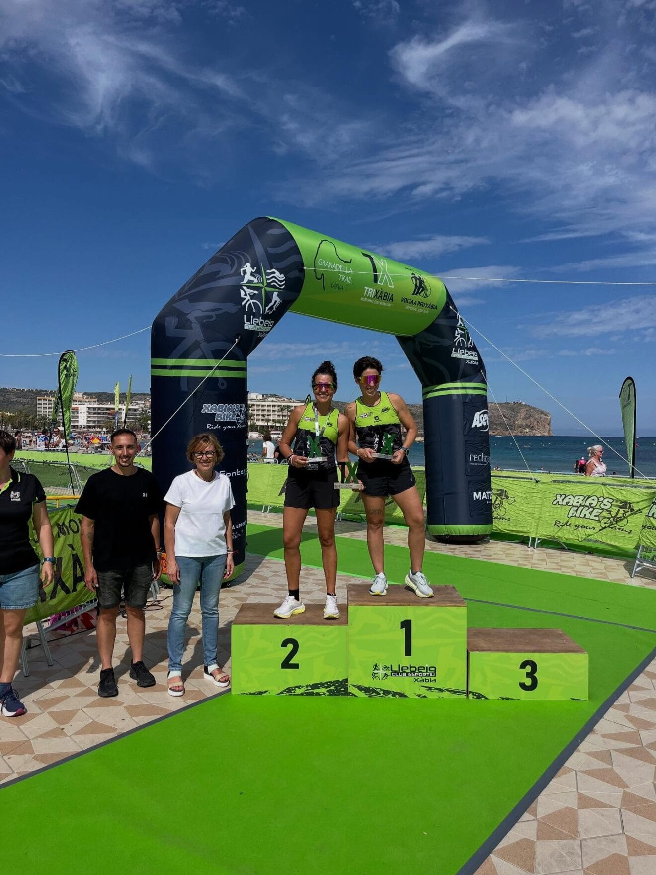 Podio local femeni sprint