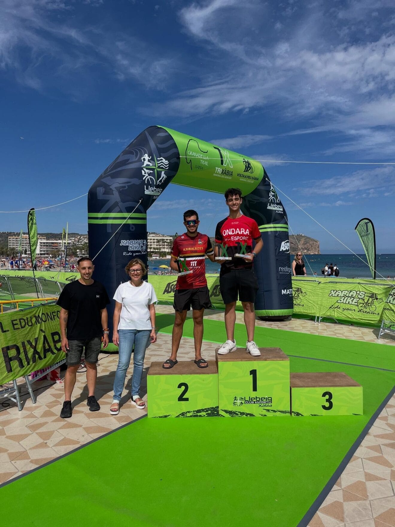 Podio local masculi sprint