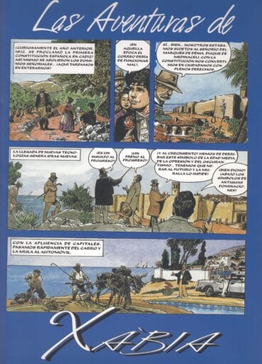 Portada de ‘Las Aventuras de Xàbia’