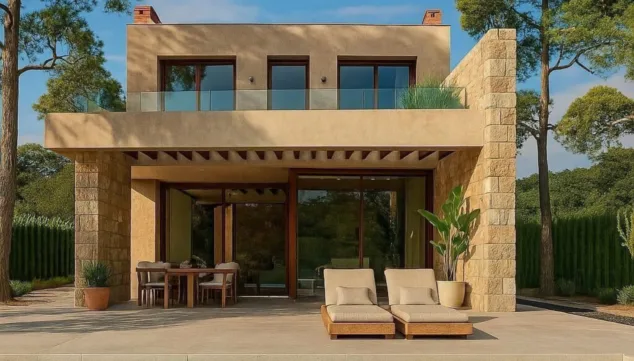 Imagen: Villa de obra nueva con aislamiento térmico buena orientación y privacidad