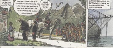 Viñetas de ‘Las Aventuras de Xàbia’ de Drappier