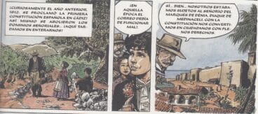 Viñetas de ‘Las Aventuras de Xàbia’ de Drappier