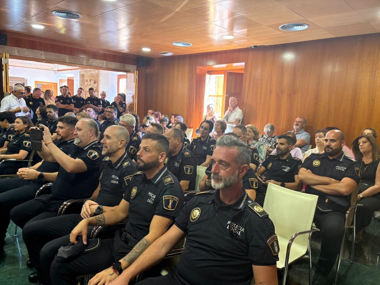 Acto Policía Local por los Ángeles Custodios
