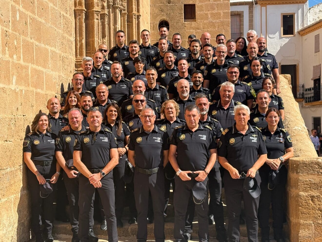 Agentes de la Policía Local de Xàbia