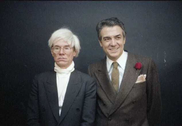 Imagen: Andy Warhol y Fernando Vijande